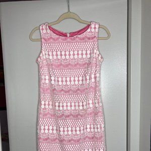 Spring Semi-Formal Brunch Dress Eliza J Pink